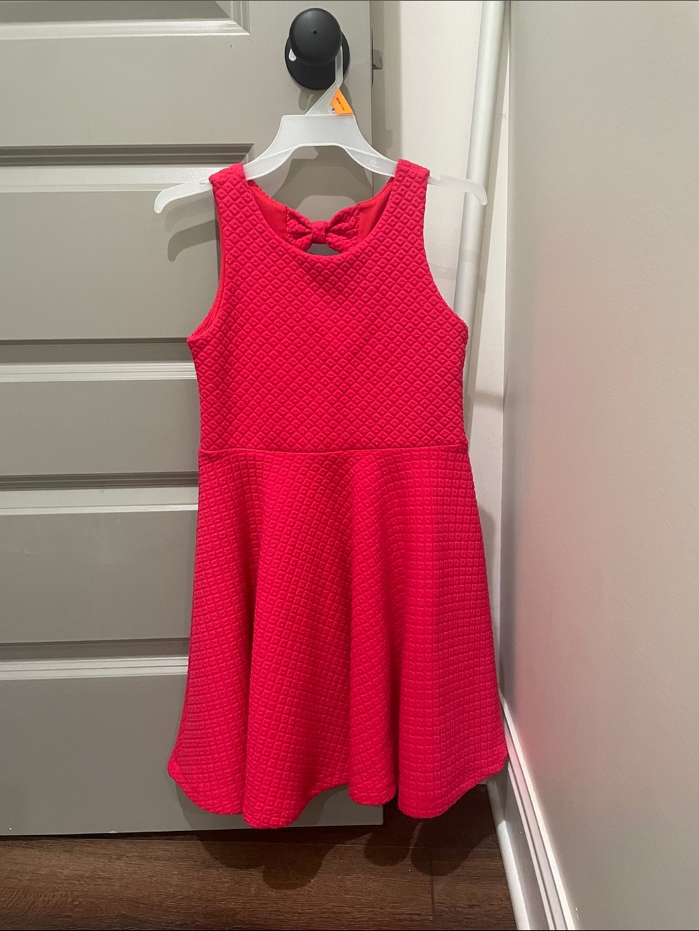 Girls pink dress size 6x